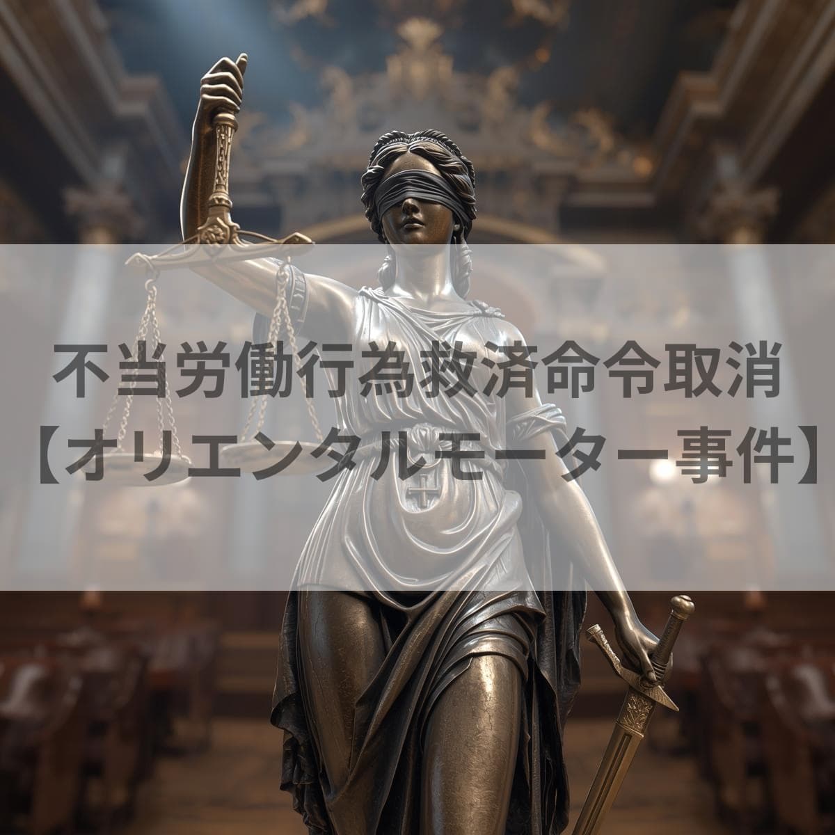 不当労働行為救済命令取消　オリエンタルモーター事件