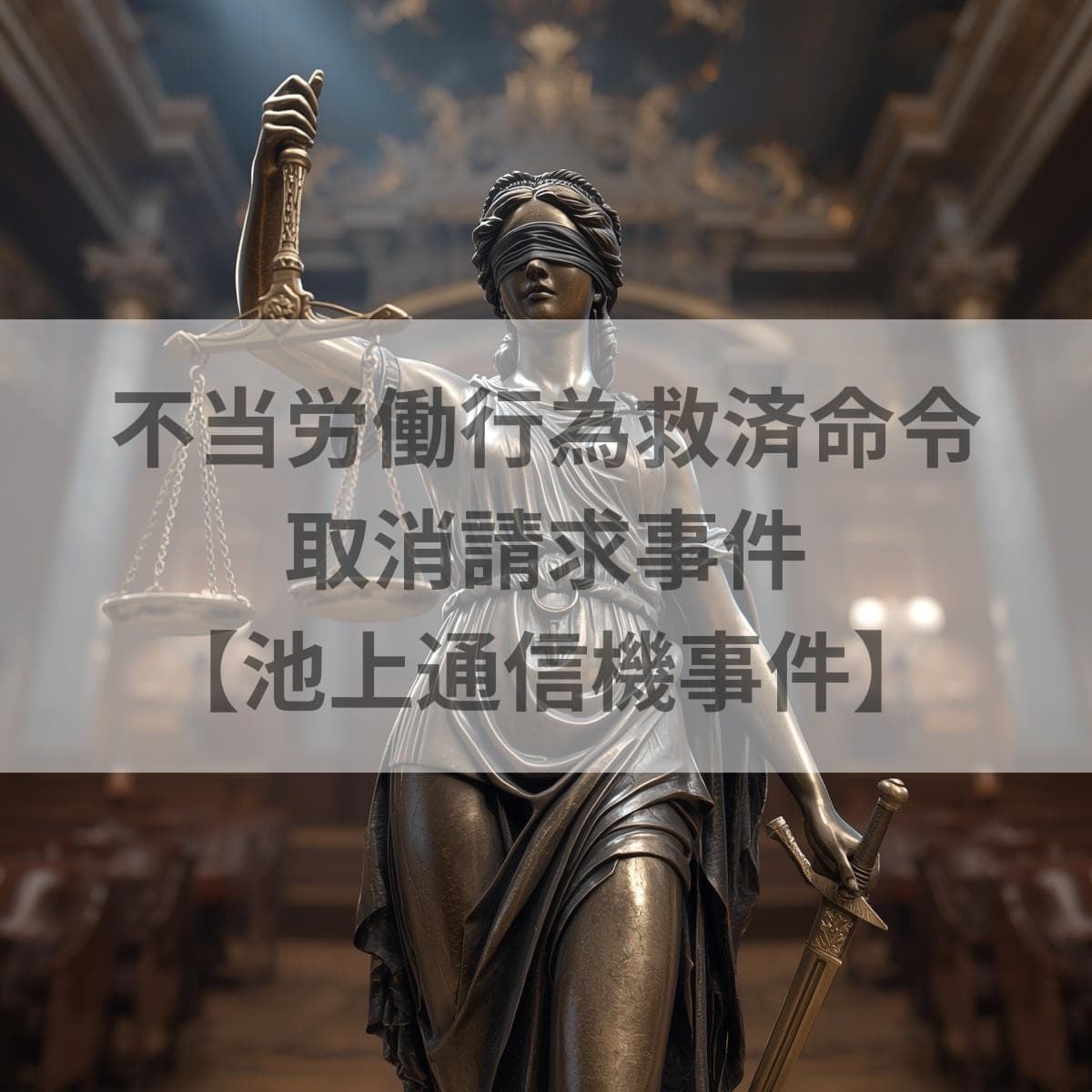 不当労働行為救済命令取消請求事件　池上通信事件