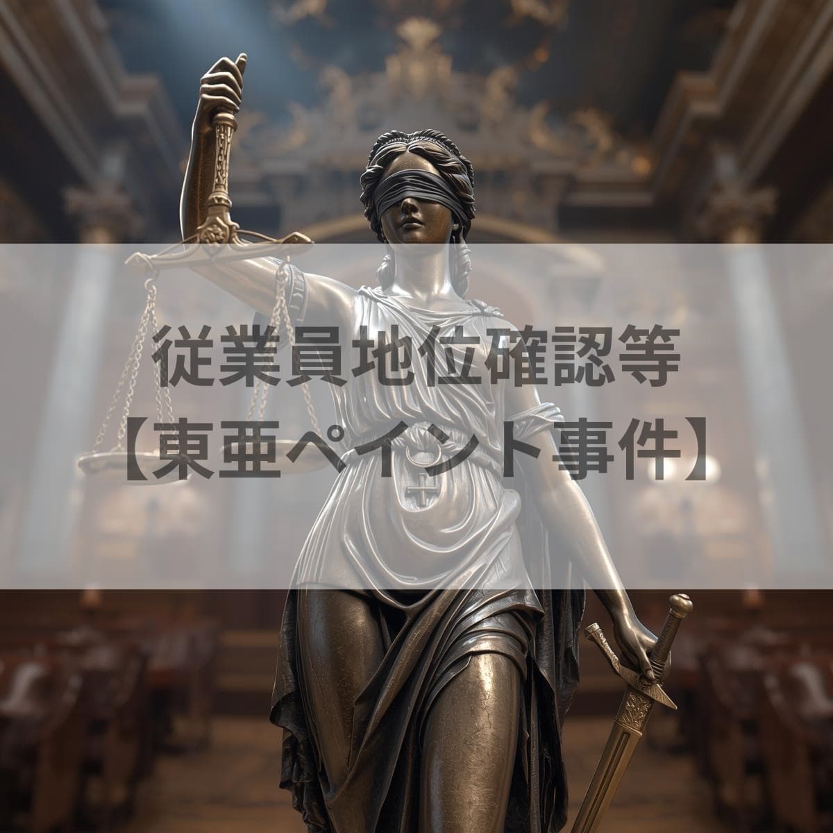 従業員地位確認等　東亜ペイント事件