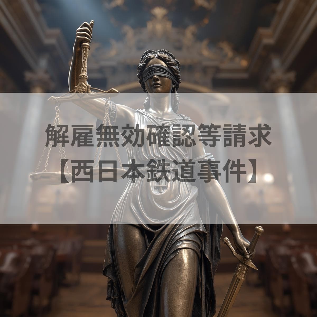 解雇無効確認等請求　西日本鉄道事件