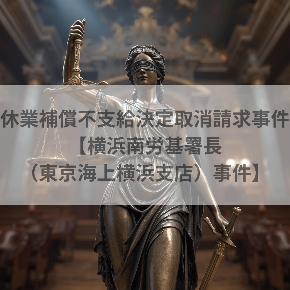 休業補償不支給決定取消請求事件　横浜南労基署長（東京海上横浜支店）事件