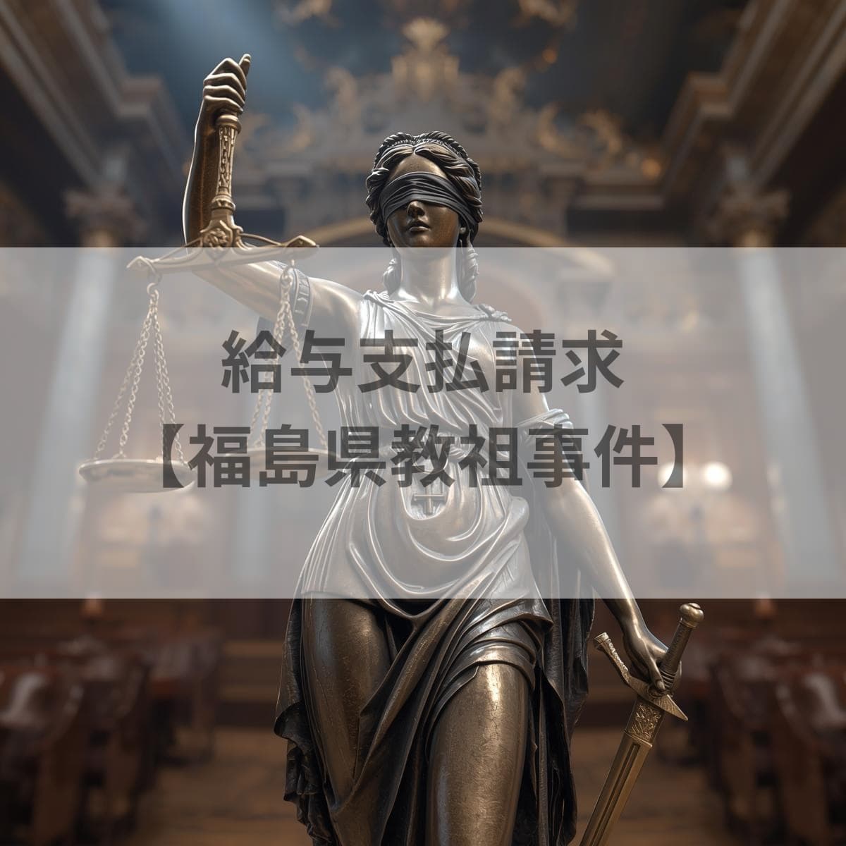 給与支払請求　福島県教祖事件