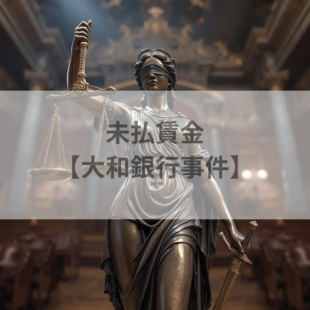 未払賃金　大和銀行事件