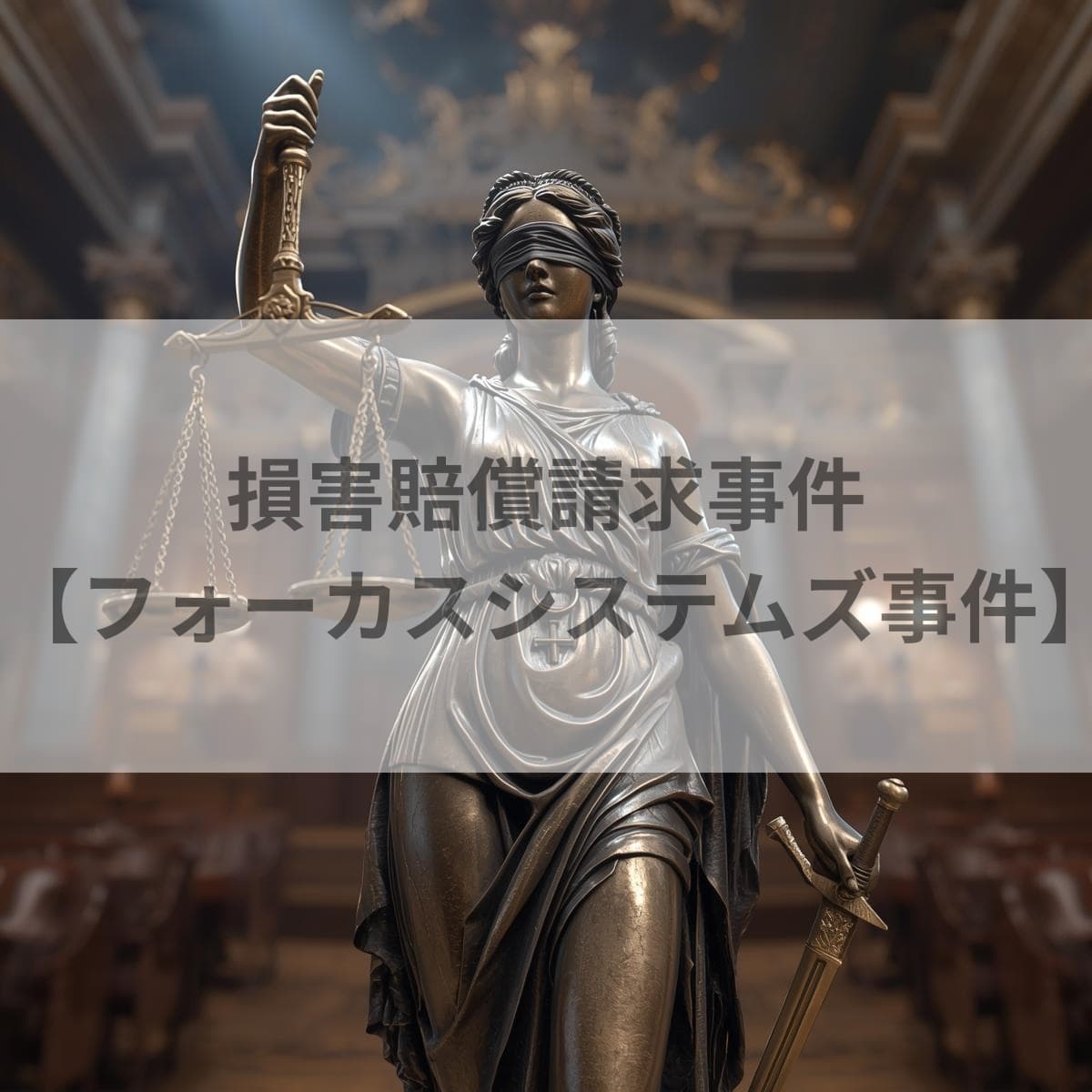 損害賠償請求　フォーカスシステムズ事件