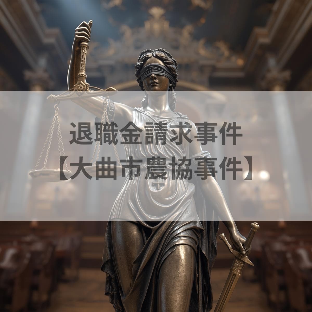 退職金請求事件　大曲市農協事件