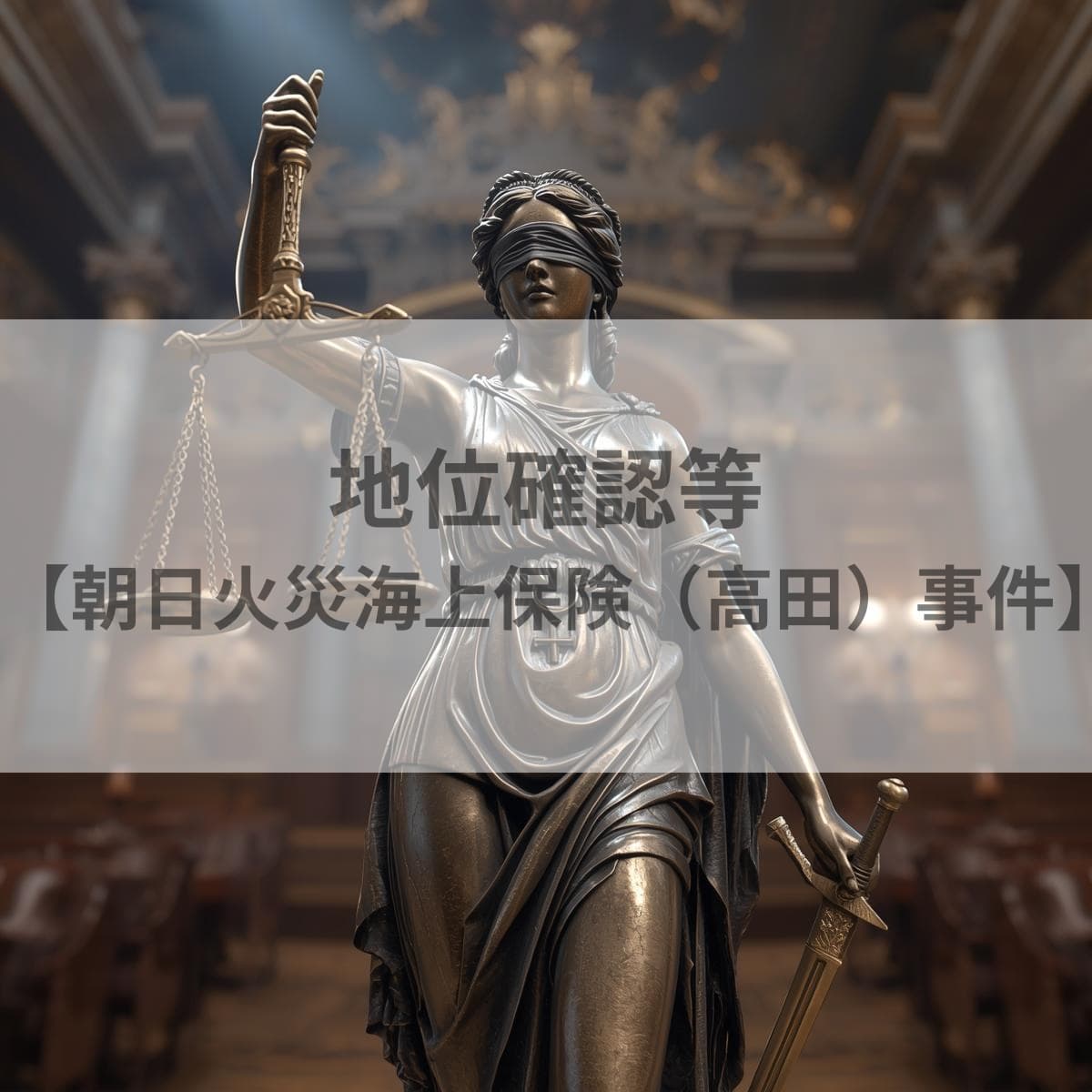 地位確認等　朝日火災海上保険（高田）事件