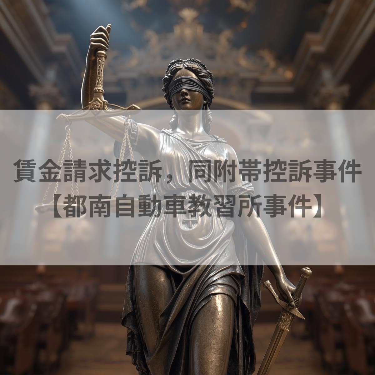 賃金請求控訴　同附帯控訴事件　都南自動車教習所事件