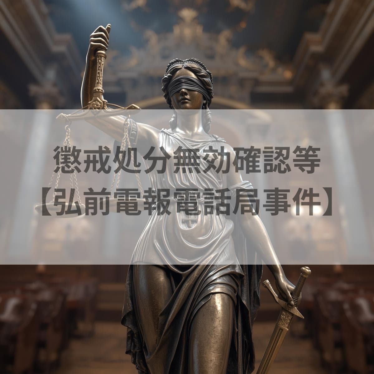 懲戒処分無効確認等　弘前電報電話局事件