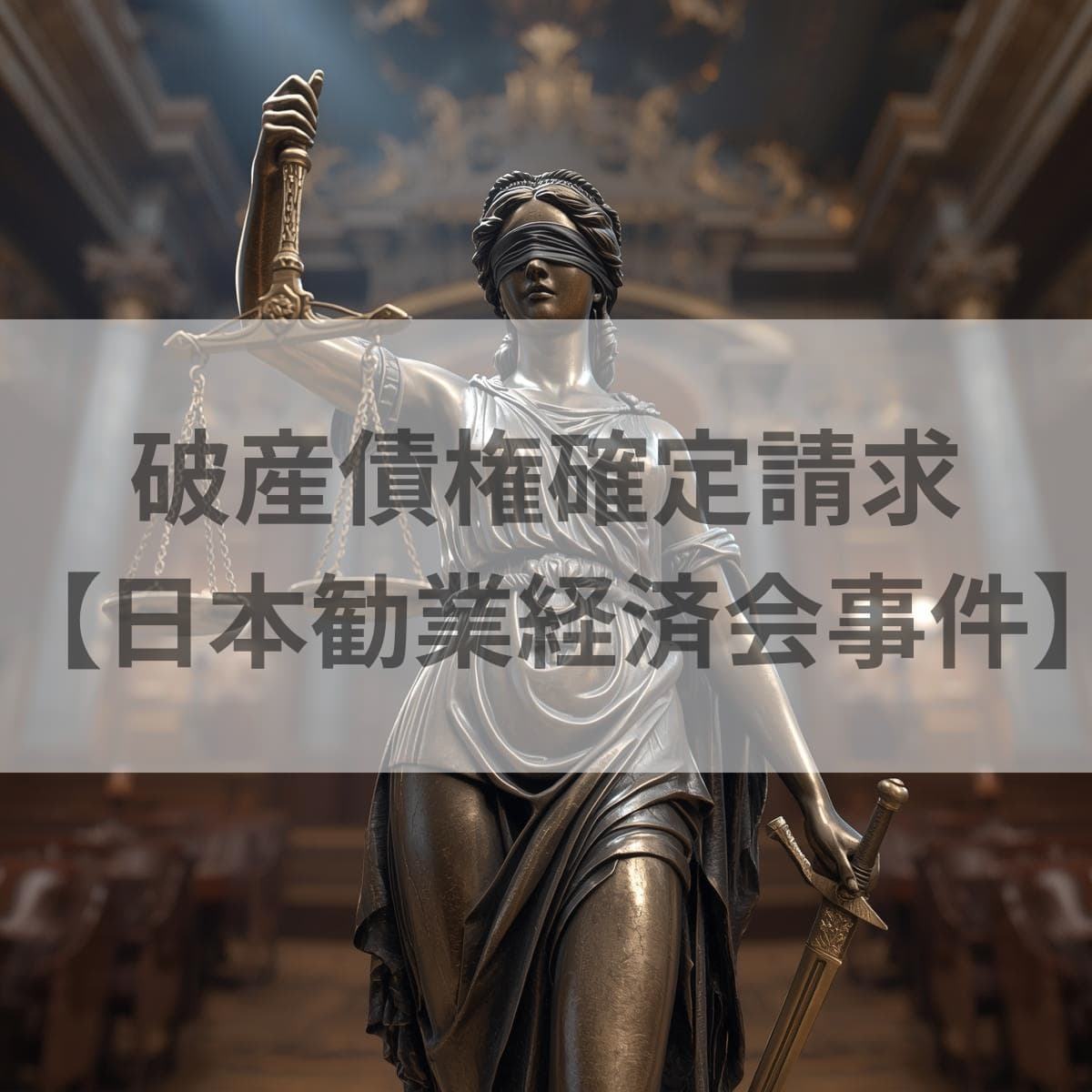 破産債権確定請求　日本勧業経済会事件