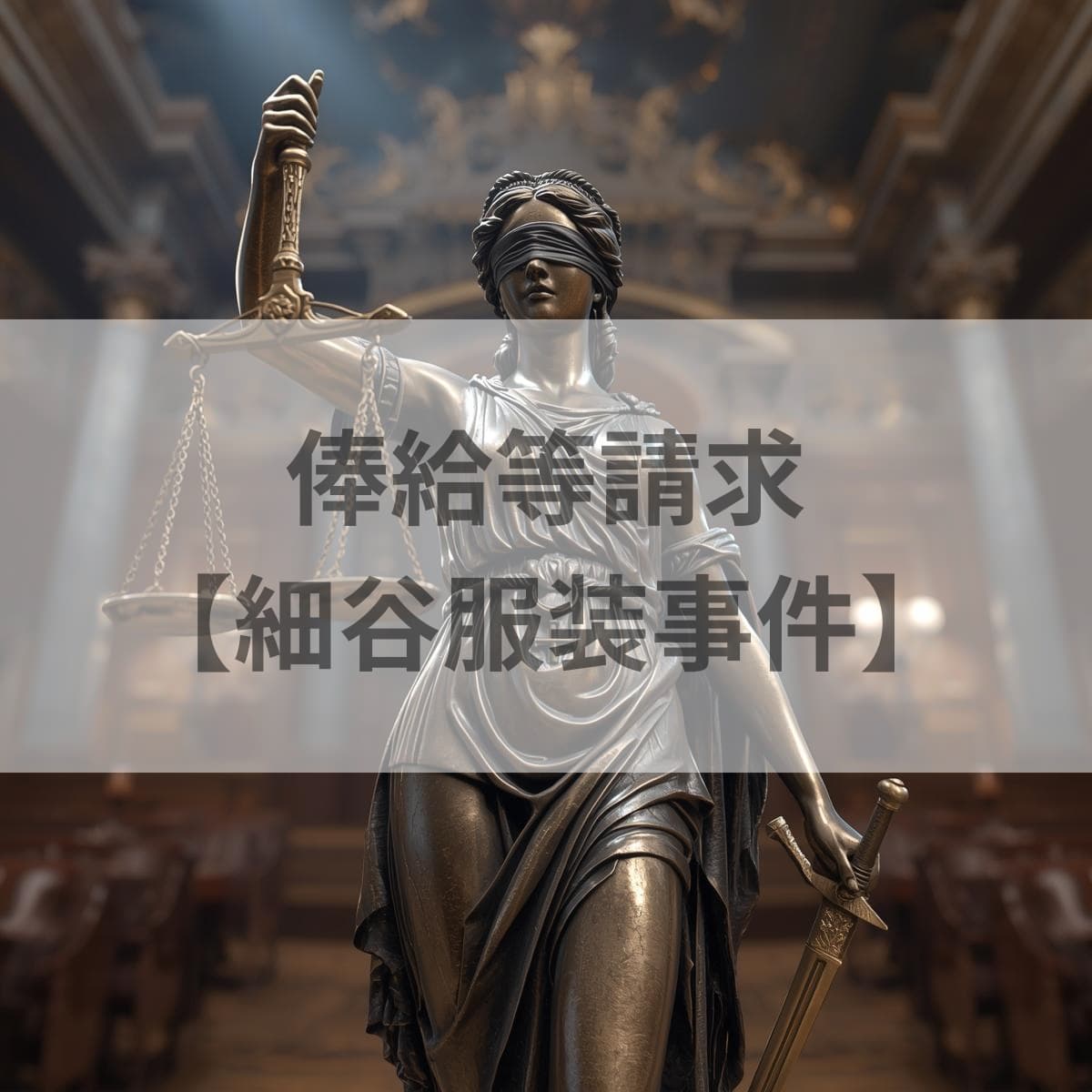 俸給等請求　細谷服装事件